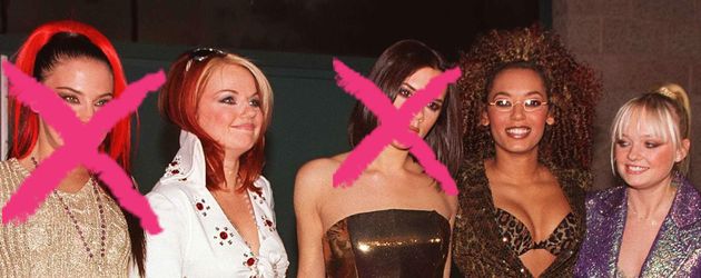 Die Spice Girls ohne Mel C und Victoria Beckham Die Spice Girls ohne Mel C und Victoria Beckham