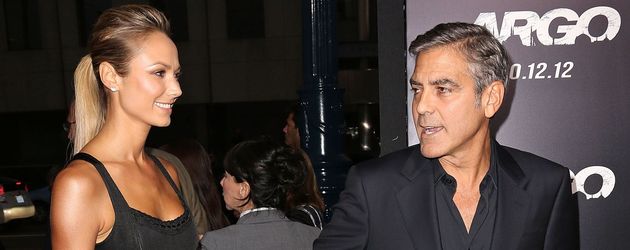George Clooney und Stacy Keibler George Clooney und Stacy Keibler