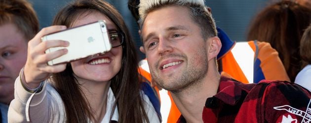 Stefanie Giesinger mit Marcus Butler Stefanie Giesinger mit Marcus Butler