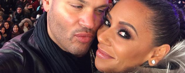 Stephen Belafonte und Mel B. am Times Square zu Silvester Stephen Belafonte und Mel B. am Times Square zu Silvester