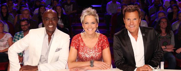 Inka Bause, Dieter Bohlen und Bruce Darnell Inka Bause, Dieter Bohlen und Bruce Darnell