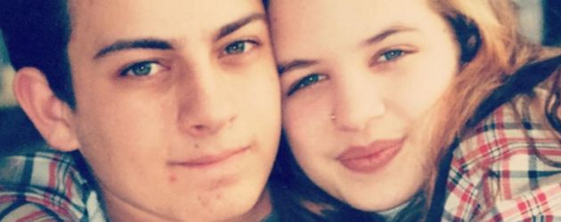 Susan Sideropoulos mit ihrer damaligen Jugendliebe und heutigem Ehemann Susan Sideropoulos mit ihrer damaligen Jugendliebe und heutigem Ehemann