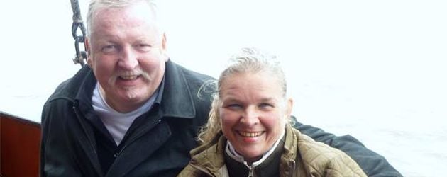Tamme Hanken mit seiner Frau Carmen Tamme Hanken mit seiner Frau Carmen