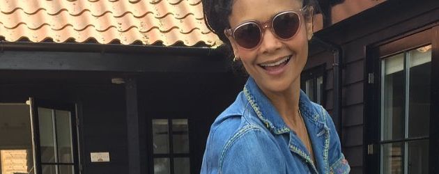 Thandie Newton mit ihrem Sohn Booker Jombe Thandie Newton mit ihrem Sohn Booker Jombe