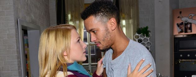 Thando Walbaum und Iris Mareike Steen bei GZSZ Thando Walbaum und Iris Mareike Steen bei GZSZ