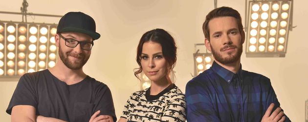 Lena Meyer-Landrut, Mark Forster und Johannes Strate Lena Meyer-Landrut, Mark Forster und Johannes Strate