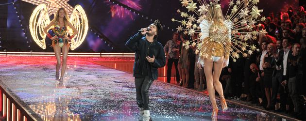 The Weeknd bei der "Victoria's Secret"-Show 2015 The Weeknd bei der "Victoria's Secret"-Show 2015