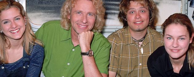 Thomas Gottschalk, Jeanette Biedermann, Tim Sander und Rhea Harder Thomas Gottschalk, Jeanette Biedermann, Tim Sander und Rhea Harder