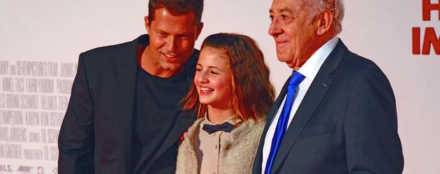 Til Schweiger, Dieter Hallervorden und Luna Schweiger Til Schweiger, Dieter Hallervorden und Luna Schweiger