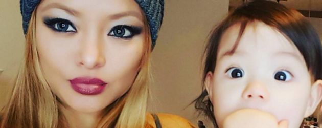 Tila Tequila und ihre Tochter Isabella Monroe Nguyen Tila Tequila und ihre Tochter Isabella Monroe Nguyen