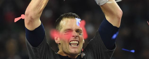 Tom Brady beim Super Bowl 2017 in Houston Tom Brady beim Super Bowl 2017 in Houston