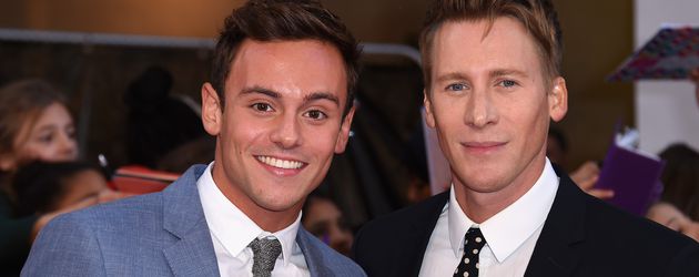 Tom Daley und Dustin Lance Black in London Tom Daley und Dustin Lance Black in London