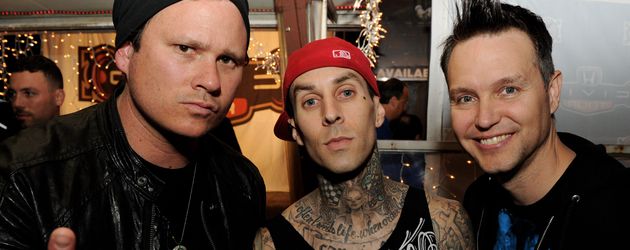 Tom DeLonge, Travis Barker und Mark Hoppus von Blink182 Tom DeLonge, Travis Barker und Mark Hoppus von Blink182