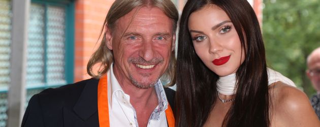Unternehmer Frank Otto und Model Nathalie Volk Unternehmer Frank Otto und Model Nathalie Volk