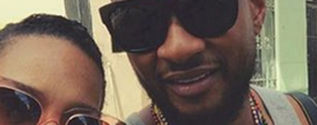 Usher und Grace Miguel Usher und Grace Miguel