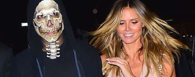Vito Schnabel und Heidi Klum nach ihrer Halloween-Party in New York Vito Schnabel und Heidi Klum nach ihrer Halloween-Party in New York