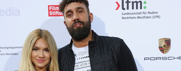 Shirin David and Chris Mauazidis bei den Internationalen Emmy Awards 2015 in Köln Shirin David and Chris Mauazidis bei den Internationalen Emmy Awards 2015 in Köln